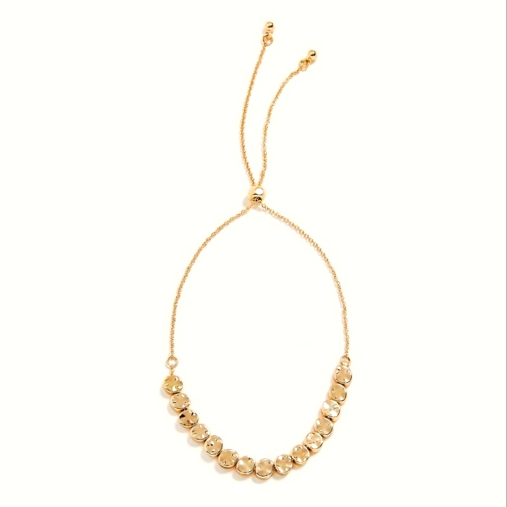 14K Plated Beaded Bracelet